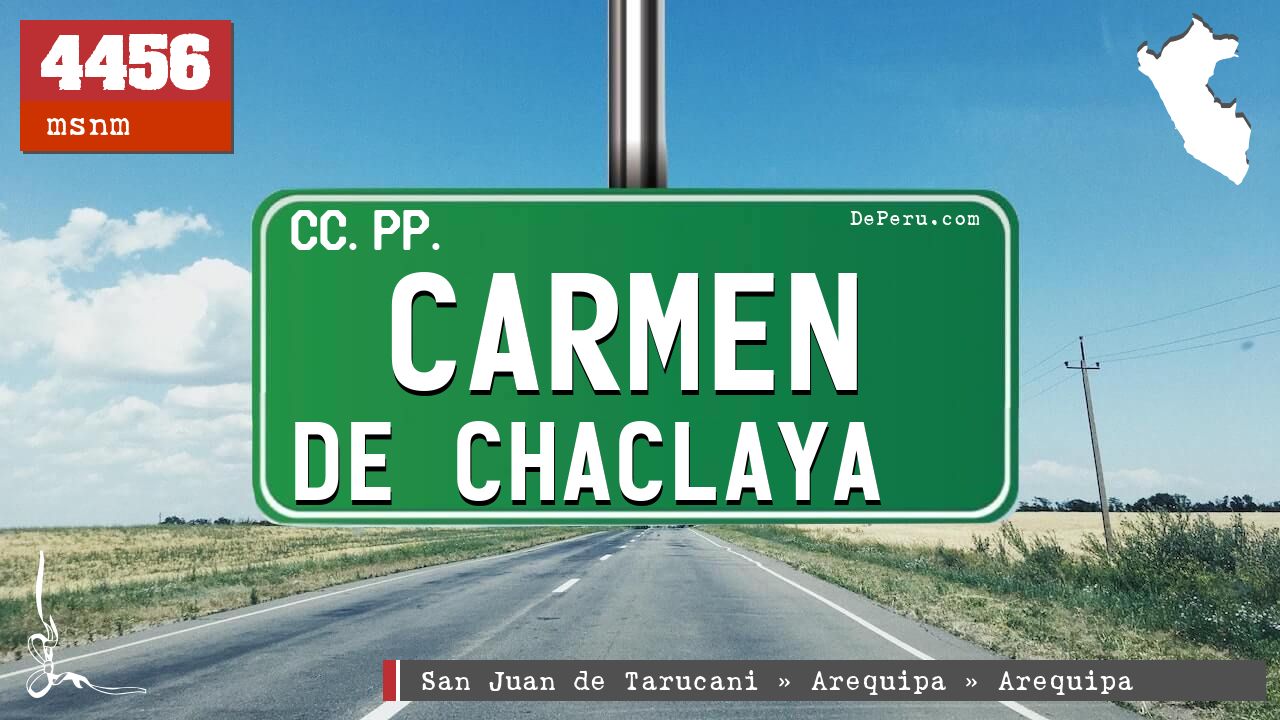 Carmen de Chaclaya