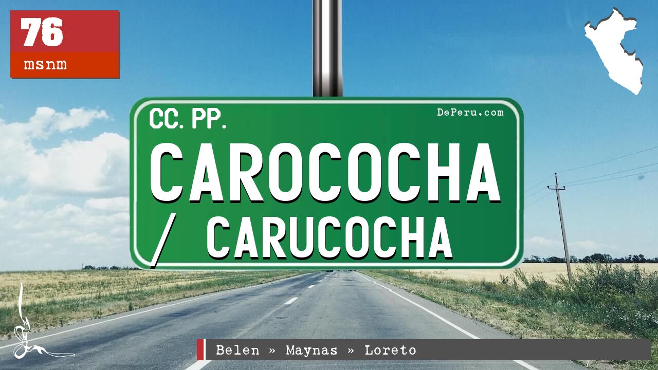 Carococha / Carucocha