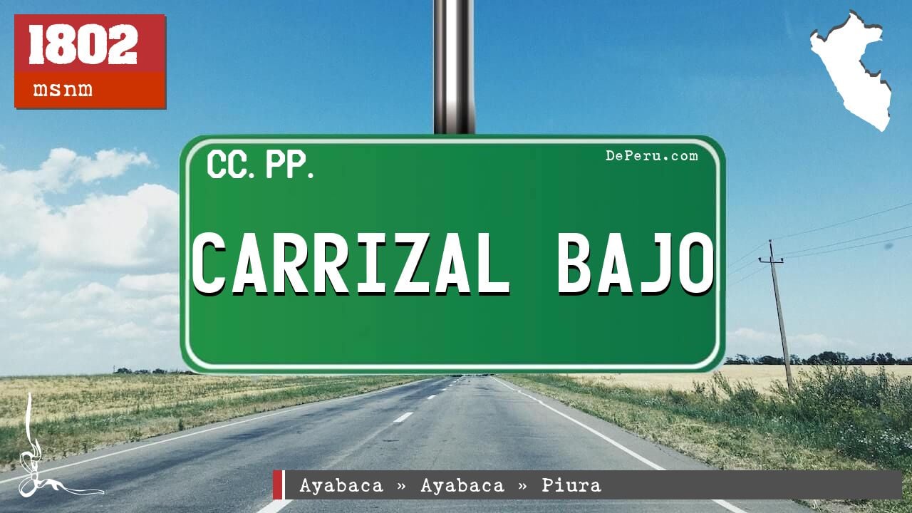 Carrizal Bajo