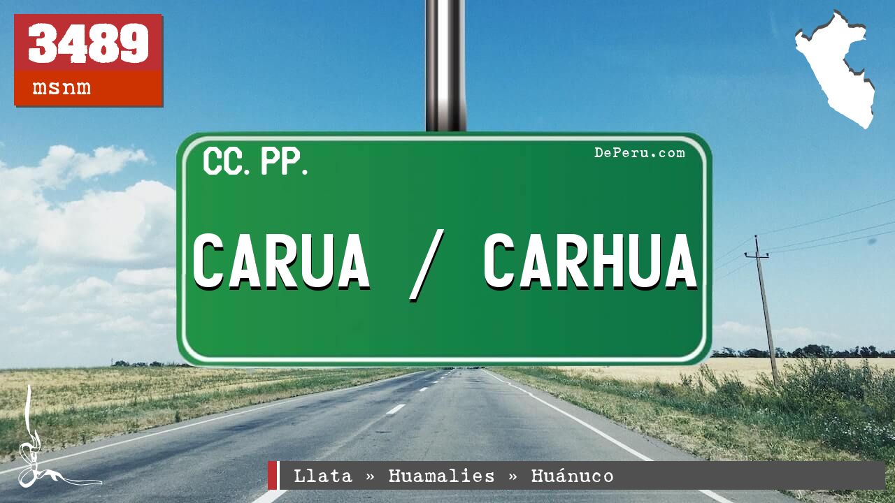 CARUA / CARHUA