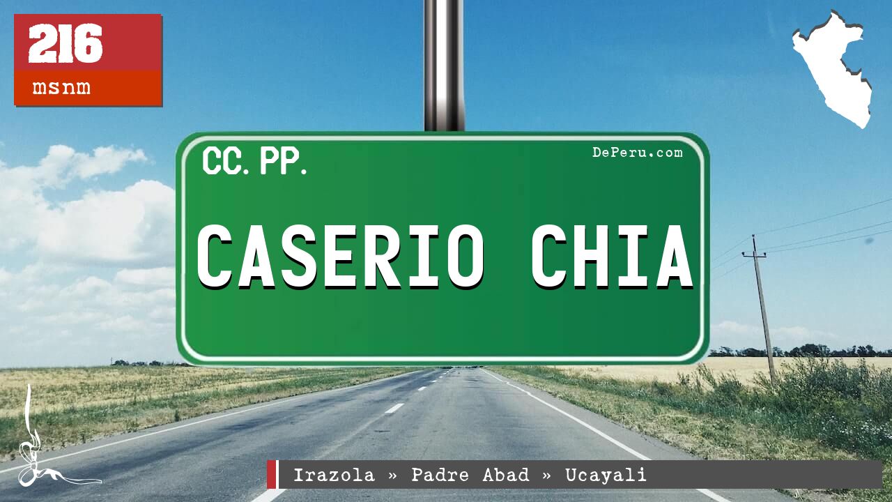 Caserio Chia