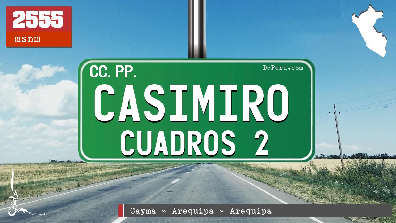 Casimiro Cuadros 2