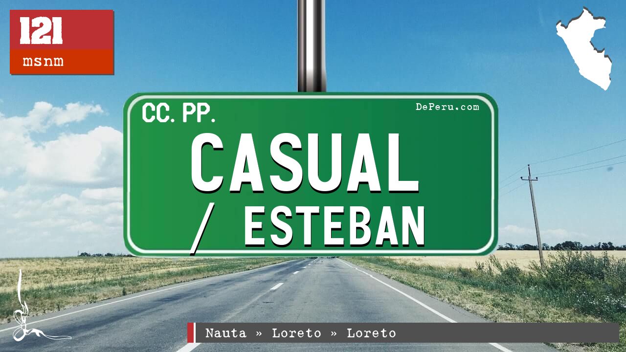 Casual / Esteban