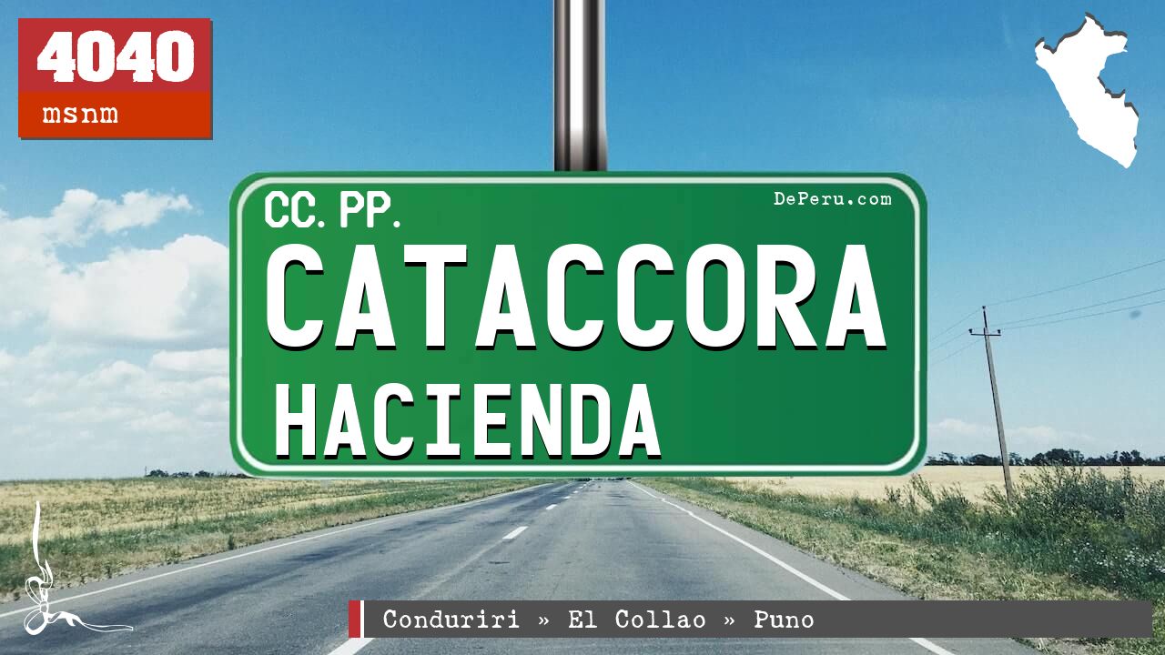 Cataccora Hacienda