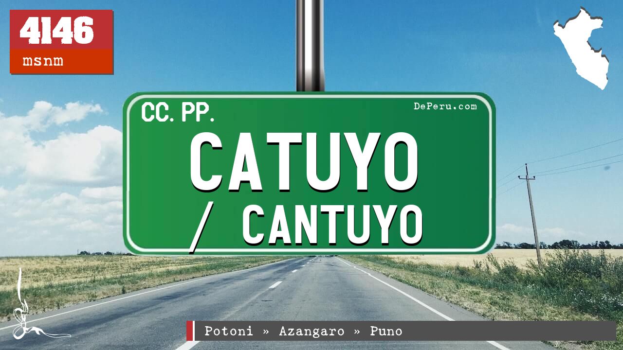 Catuyo / Cantuyo