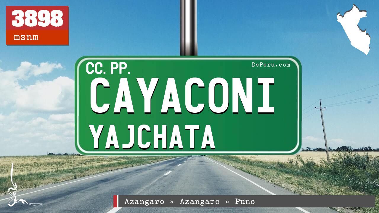 Cayaconi Yajchata