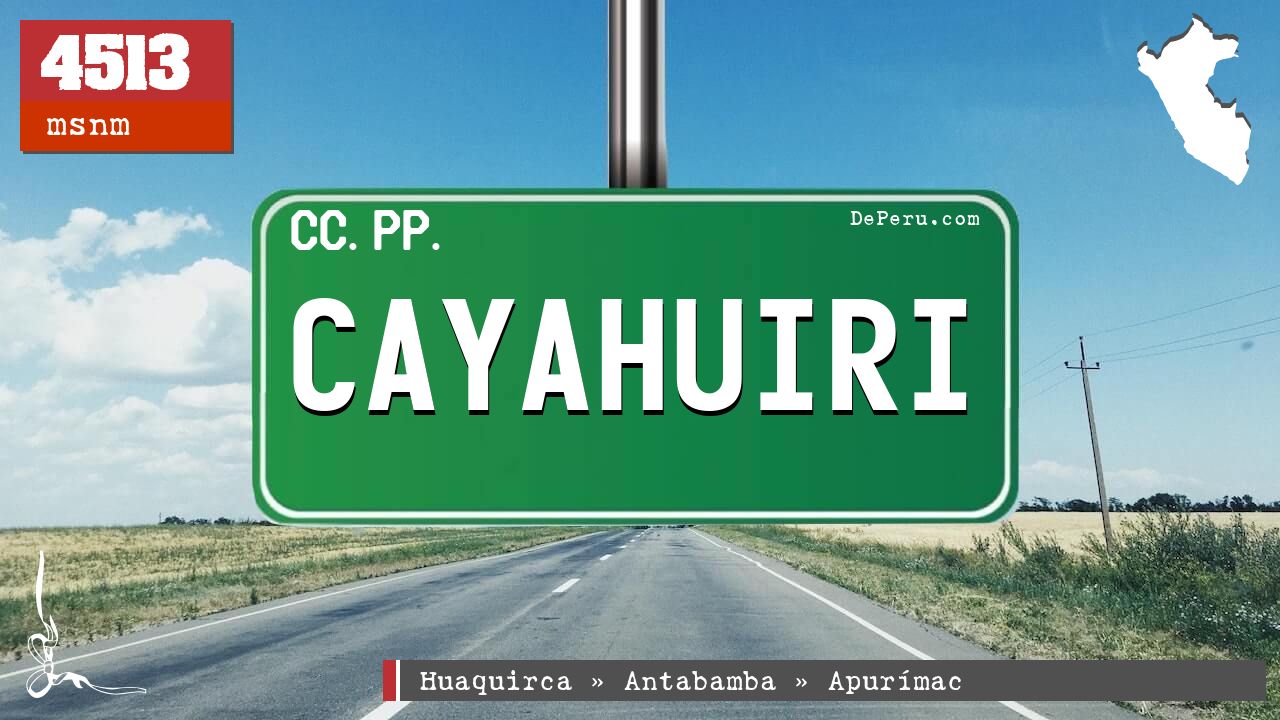 Cayahuiri