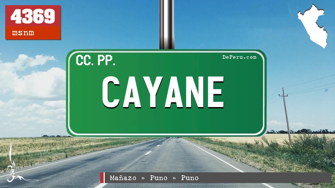 CAYANE