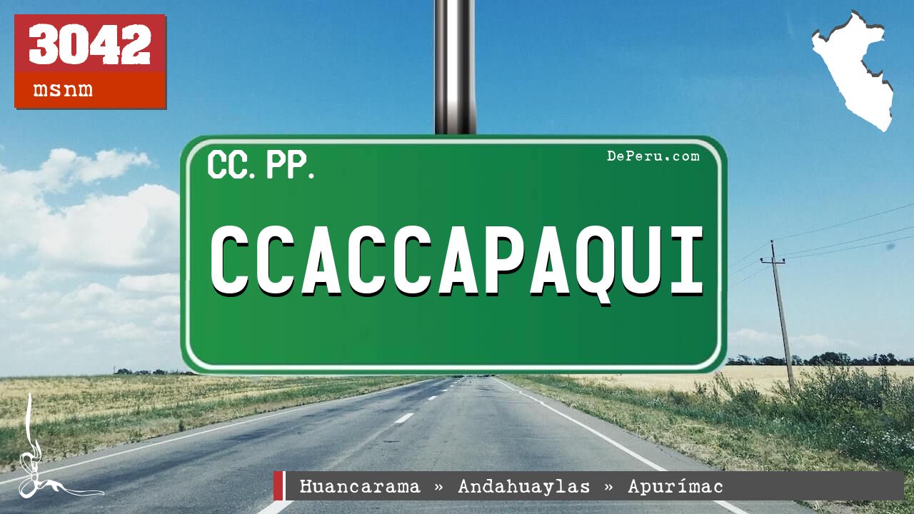 Ccaccapaqui