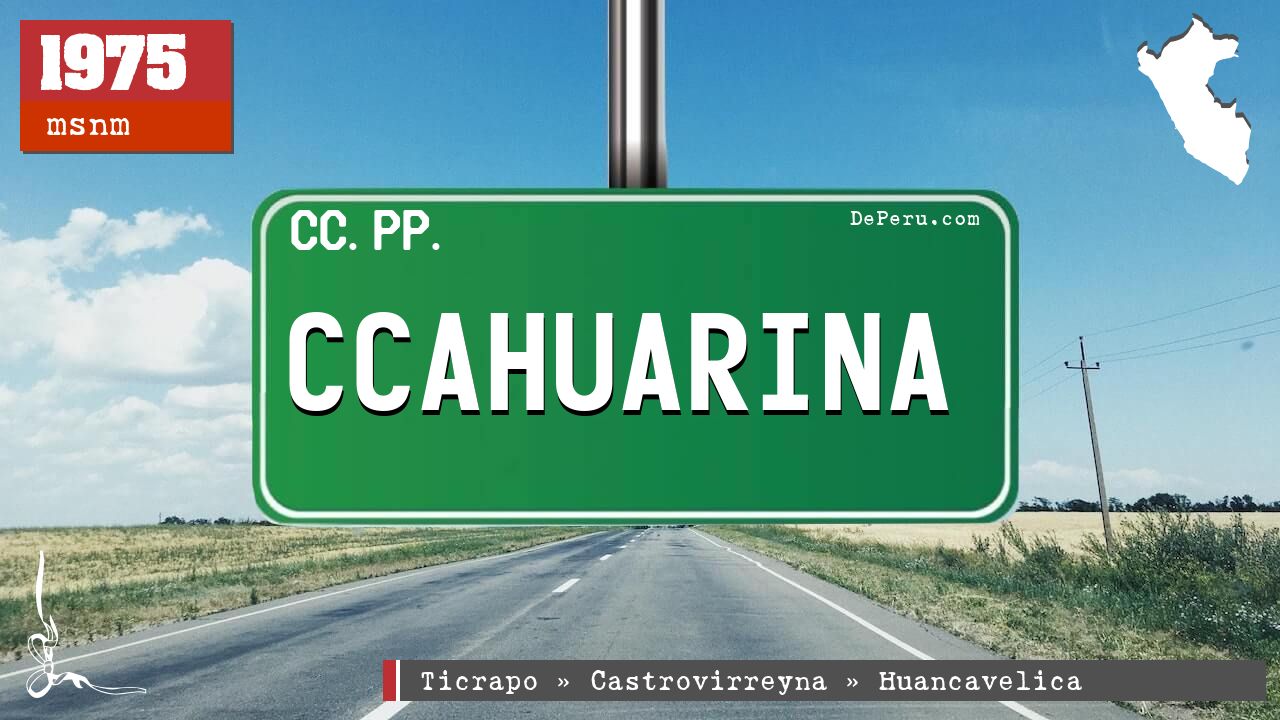 CCAHUARINA