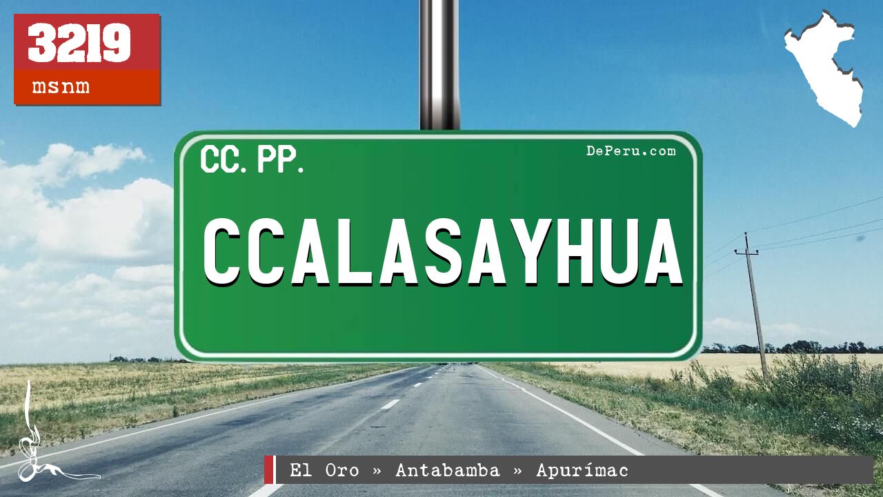 Ccalasayhua