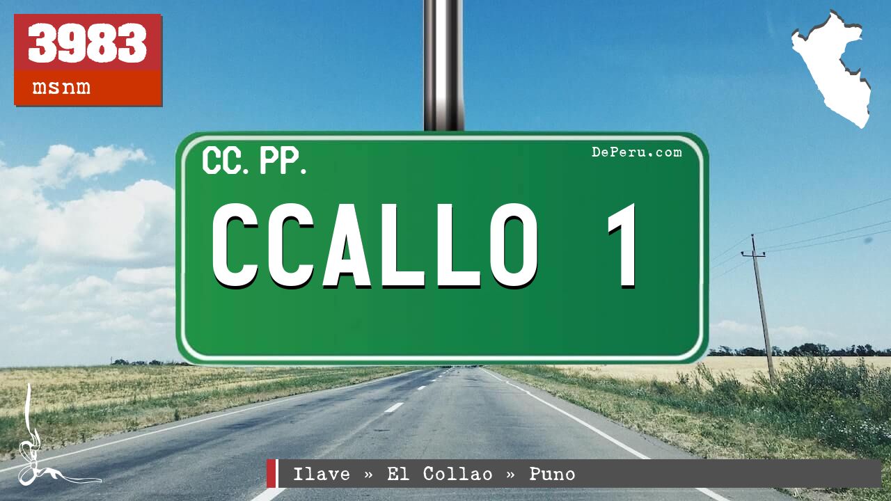 Ccallo 1