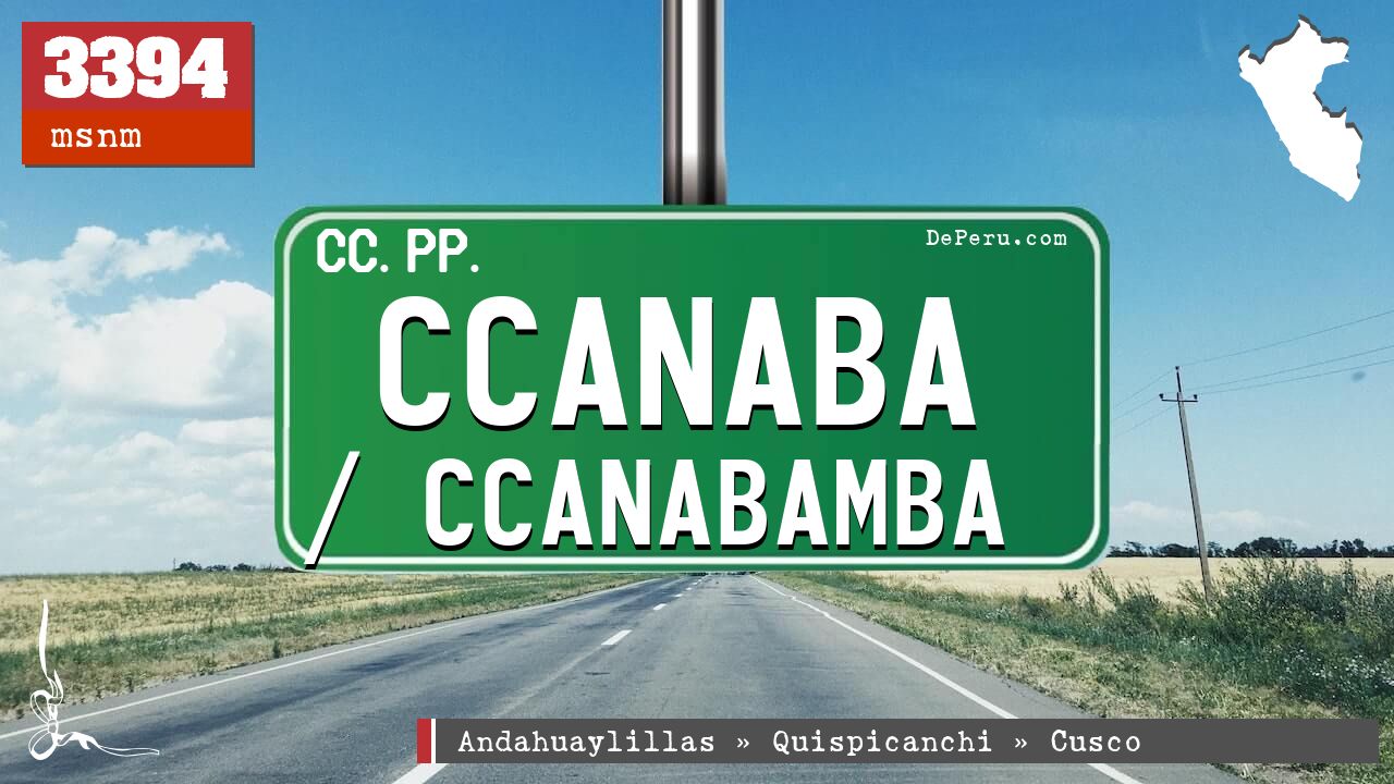 Ccanaba / Ccanabamba