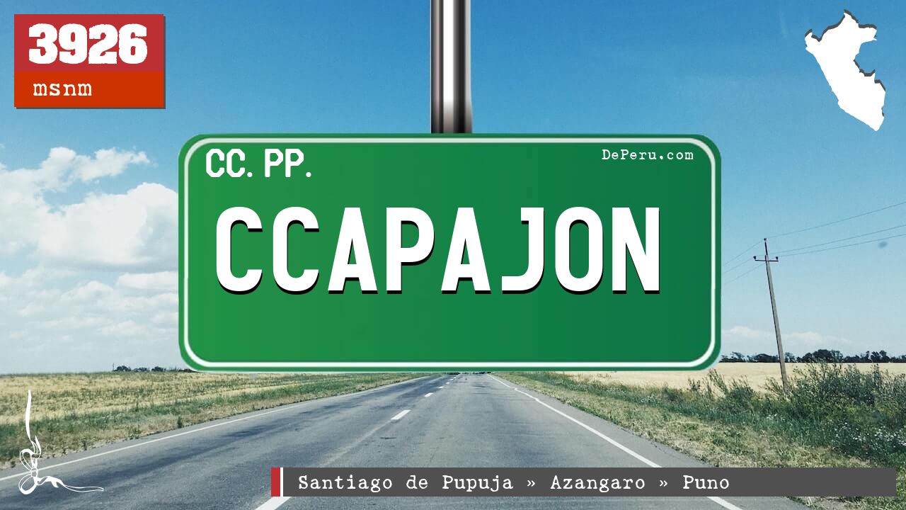 Ccapajon