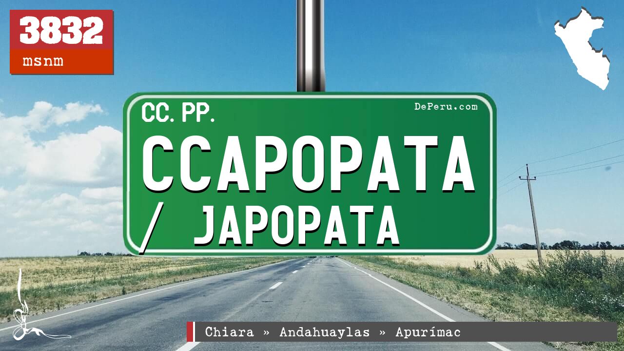 Ccapopata / Japopata