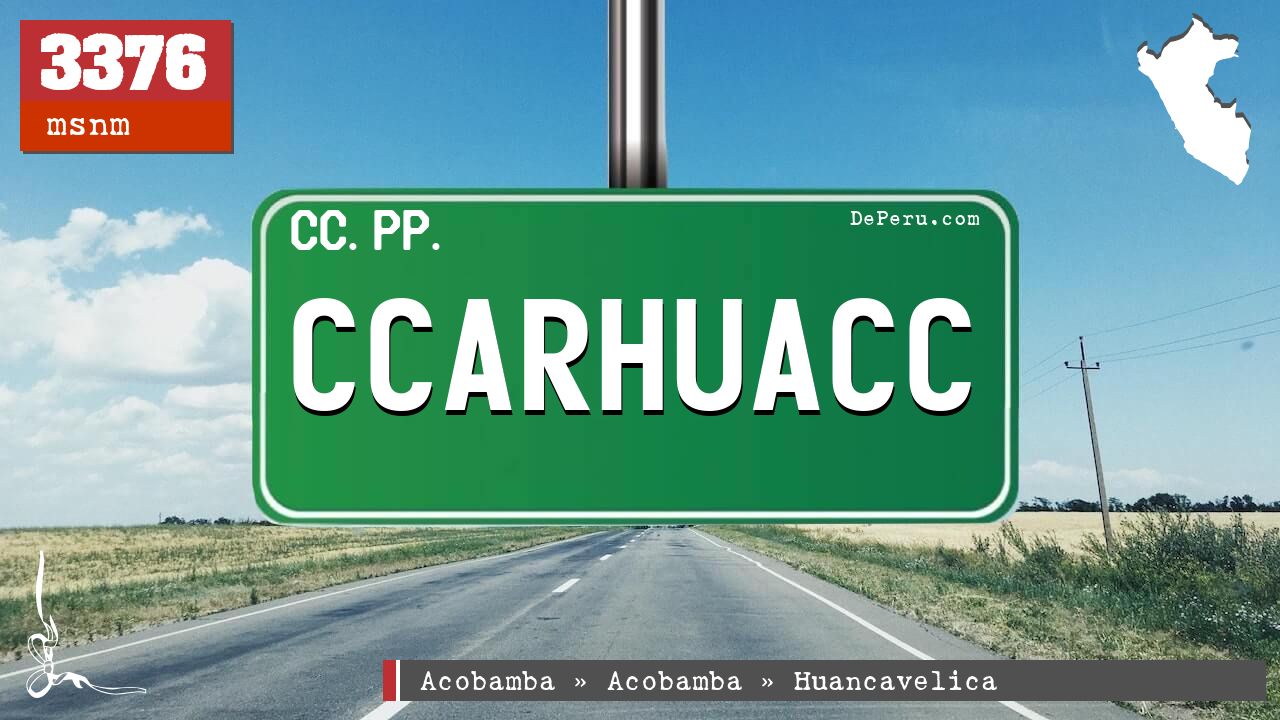 Ccarhuacc