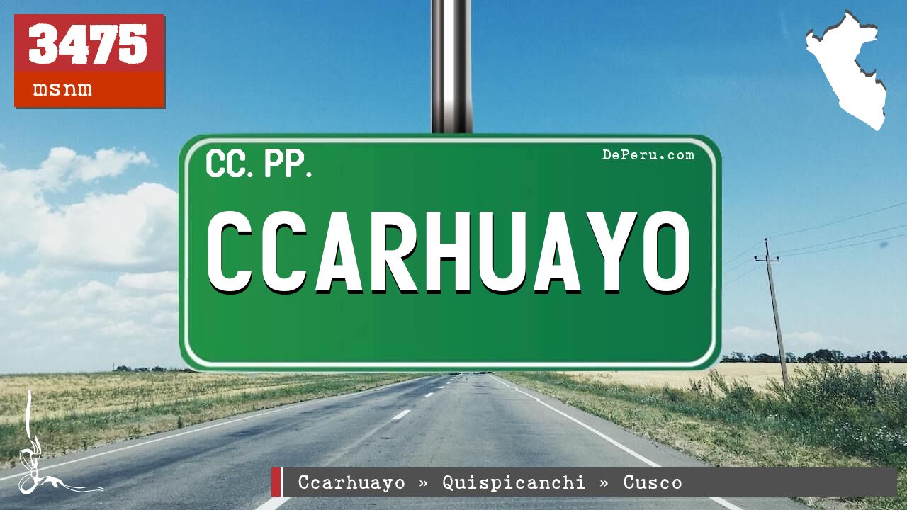 CCARHUAYO