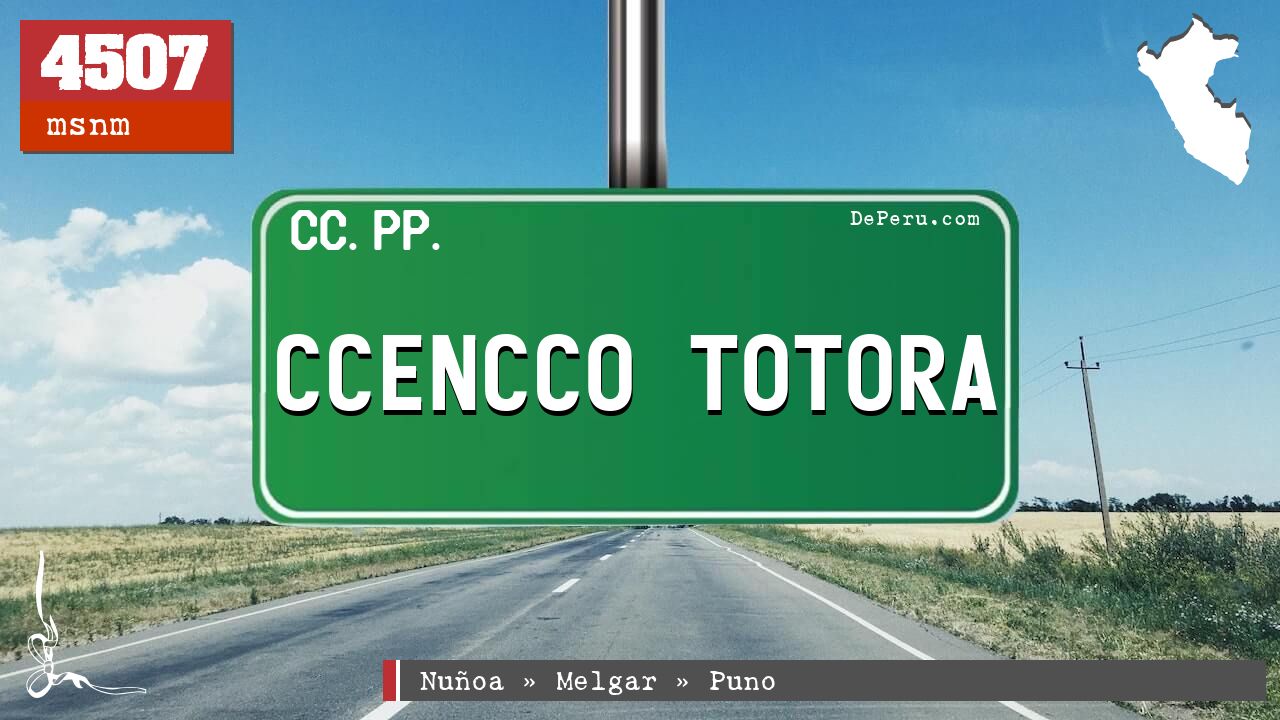 CCENCCO TOTORA
