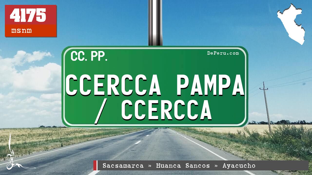 Ccercca Pampa / Ccercca