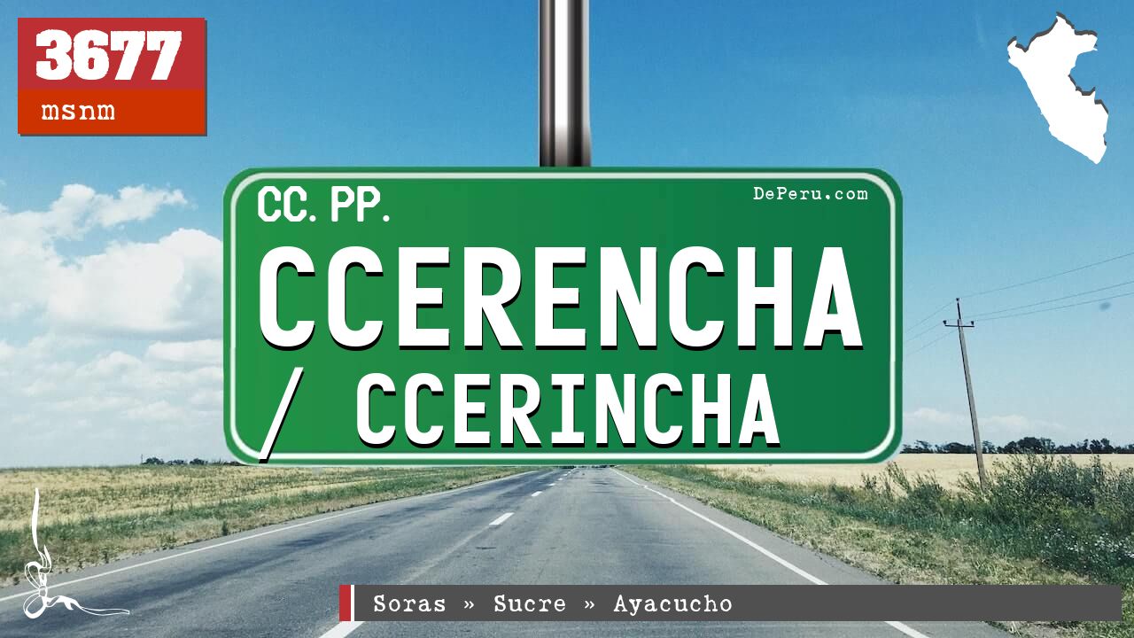 Ccerencha / Ccerincha