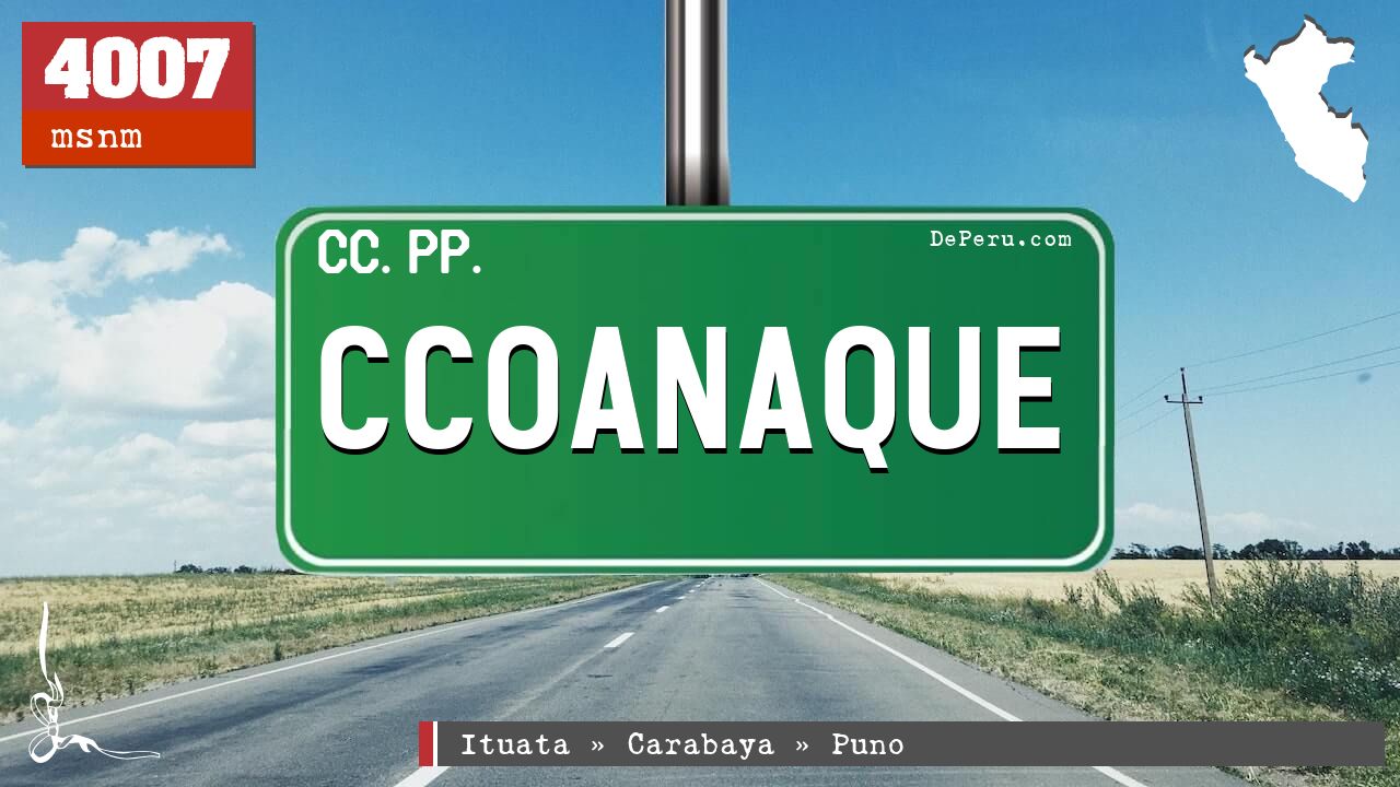 Ccoanaque