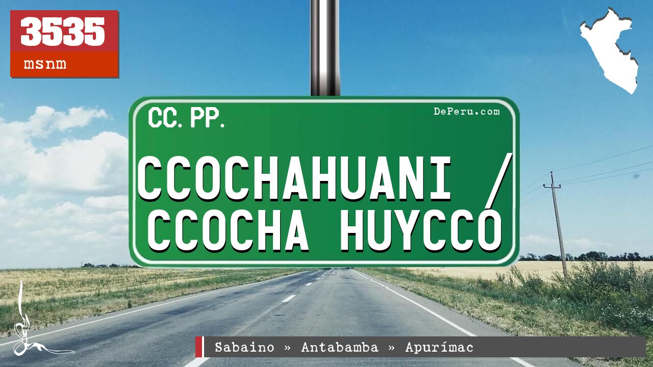 CCOCHAHUANI /