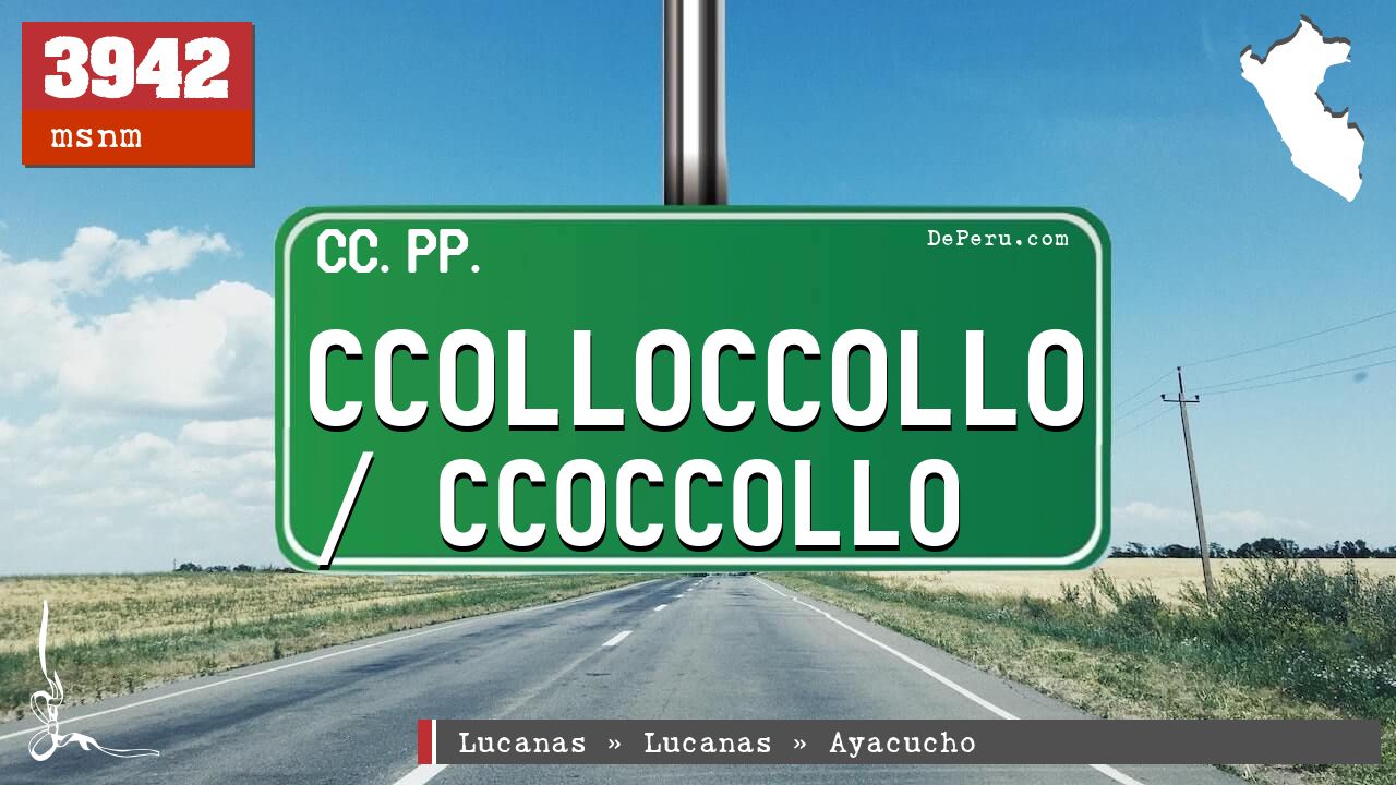 Ccolloccollo / Ccoccollo
