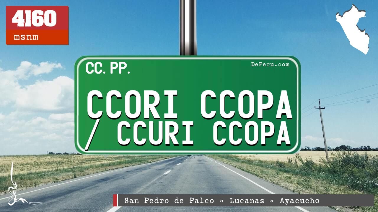 Ccori Ccopa / Ccuri Ccopa