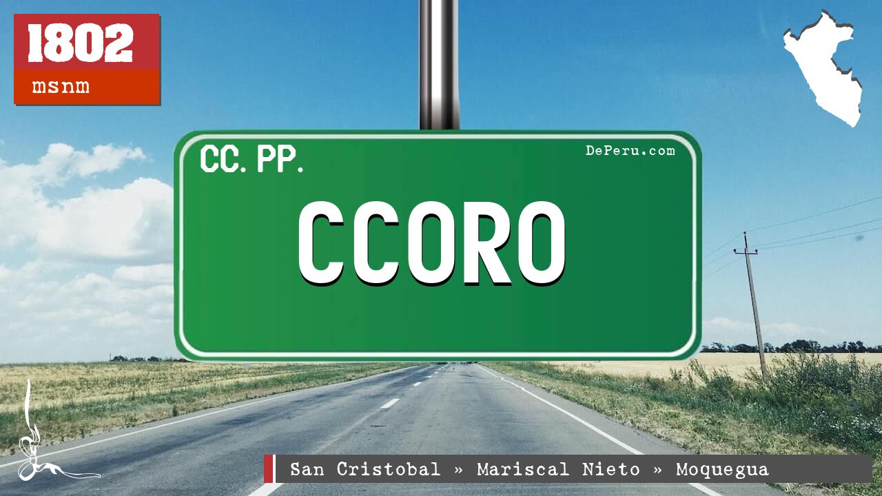 Ccoro