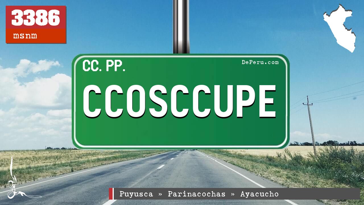 Ccosccupe