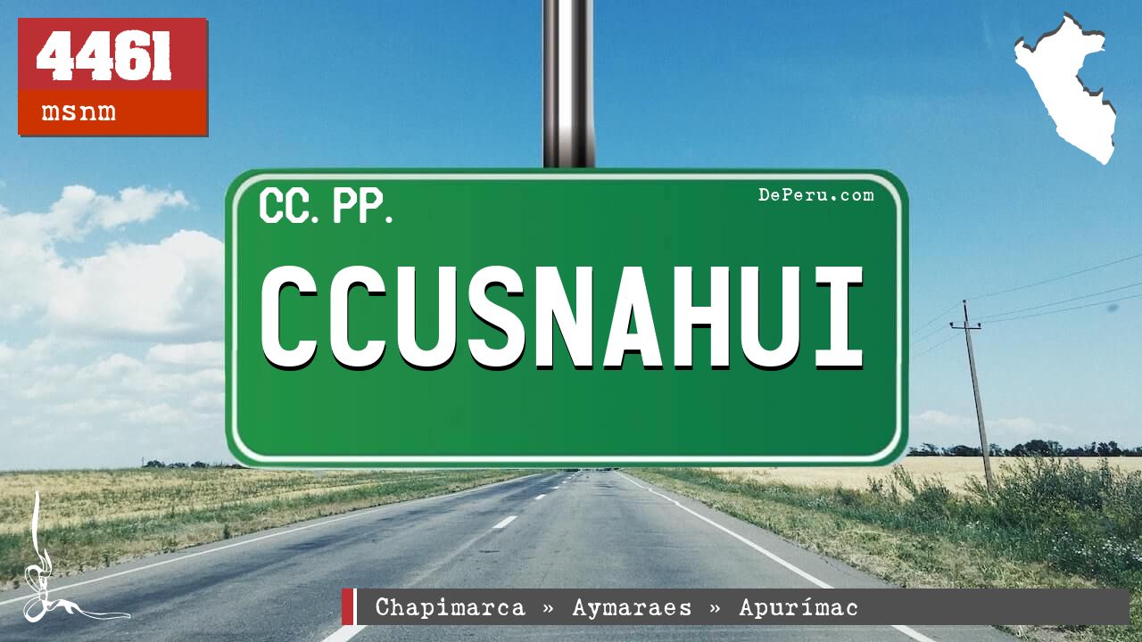 Ccusnahui