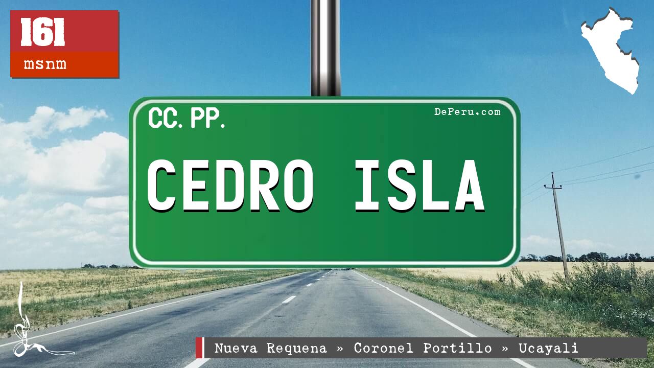 Cedro Isla