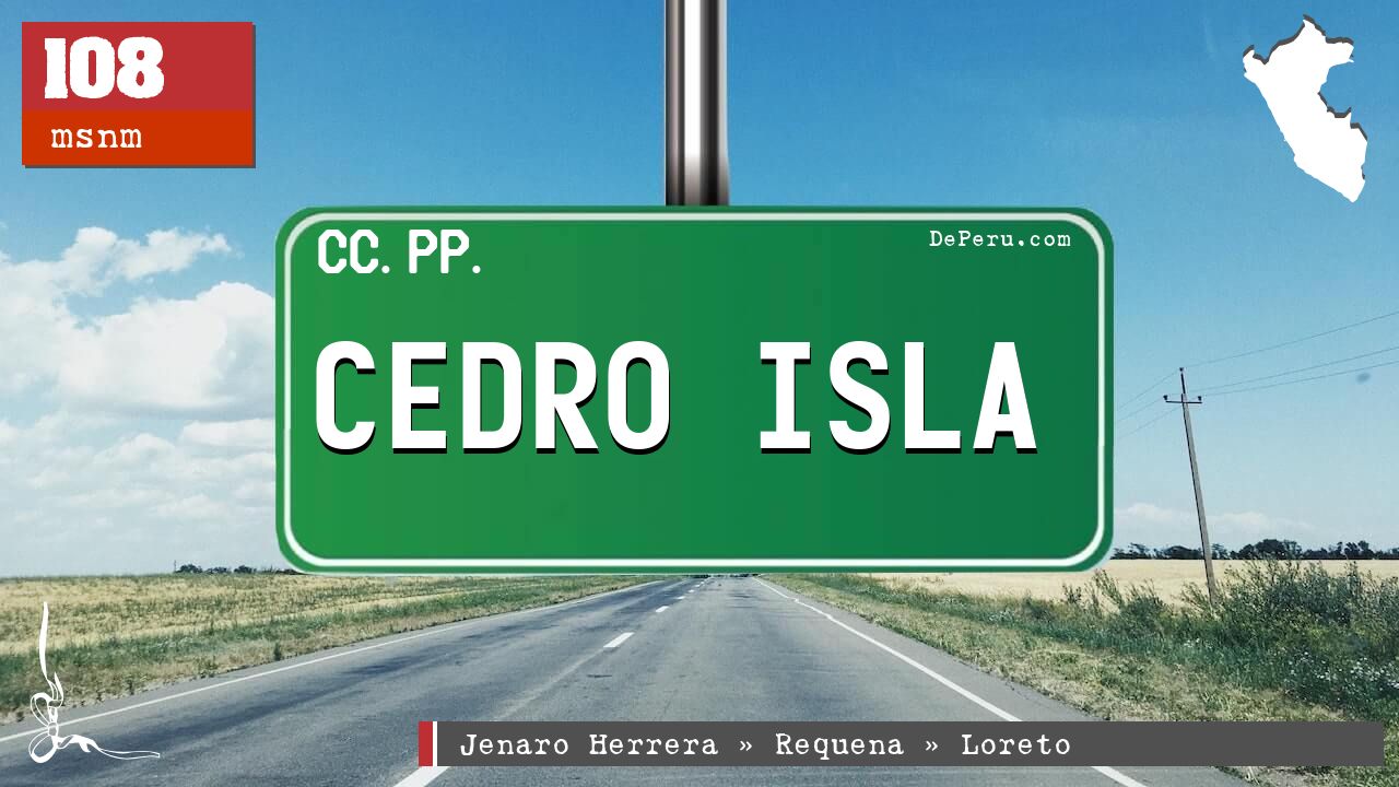 Cedro Isla