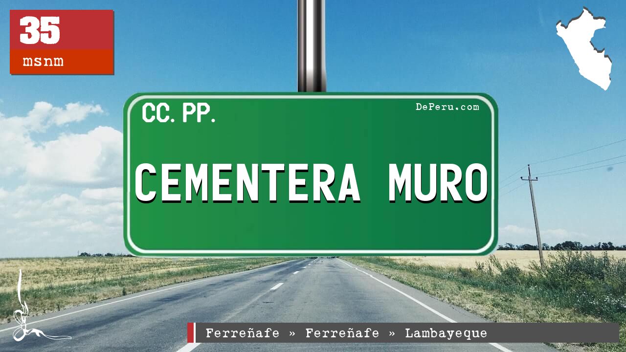 CEMENTERA MURO