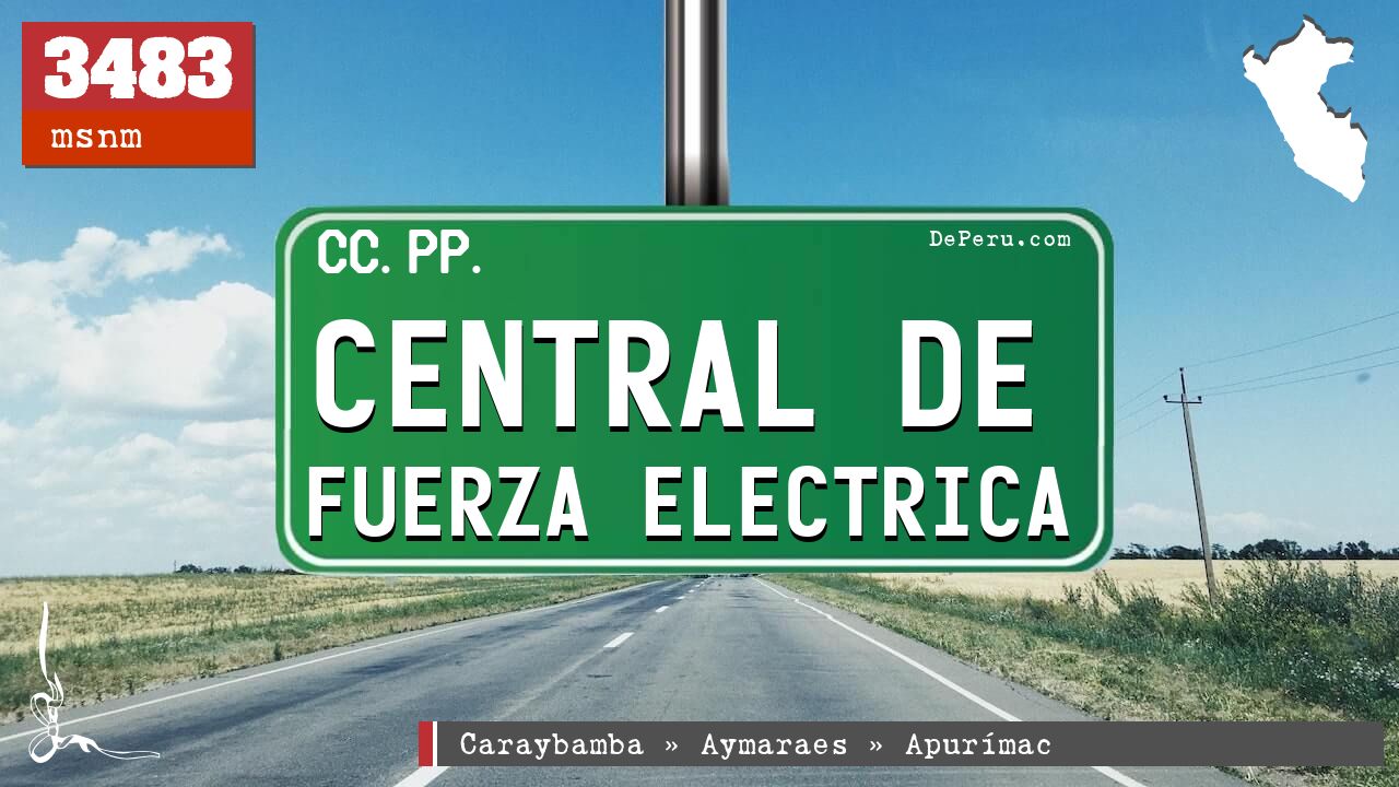 Central de Fuerza Electrica