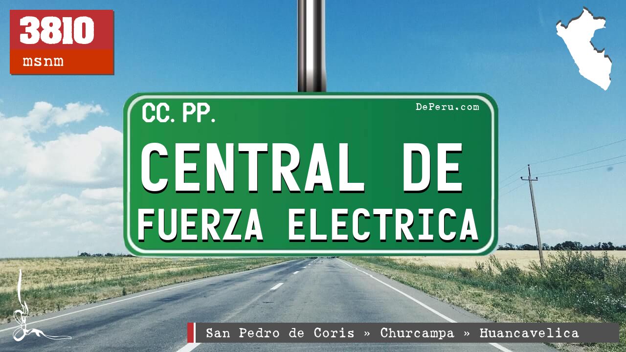 Central de Fuerza Electrica