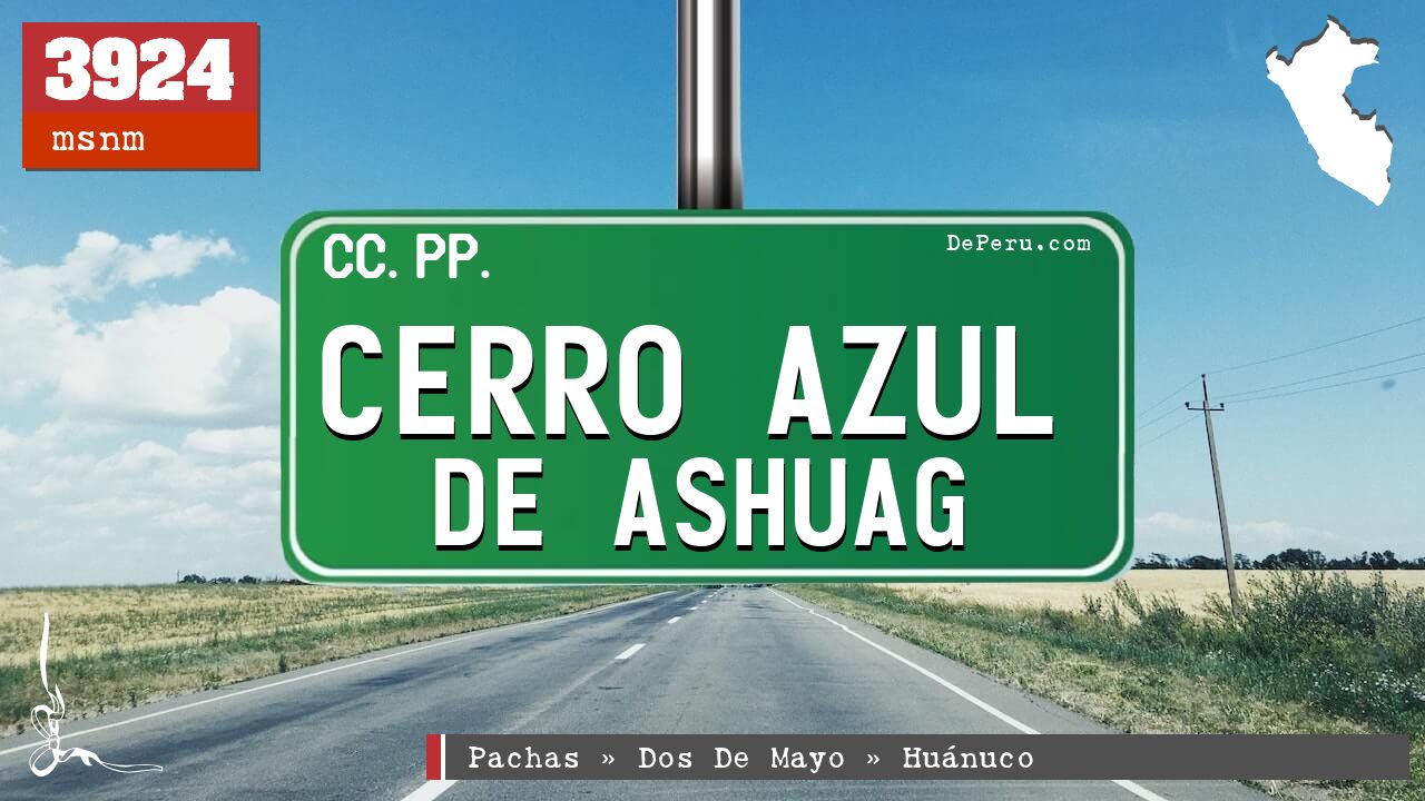 Cerro Azul de Ashuag
