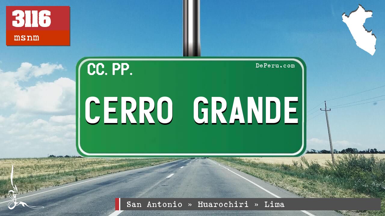 Cerro Grande