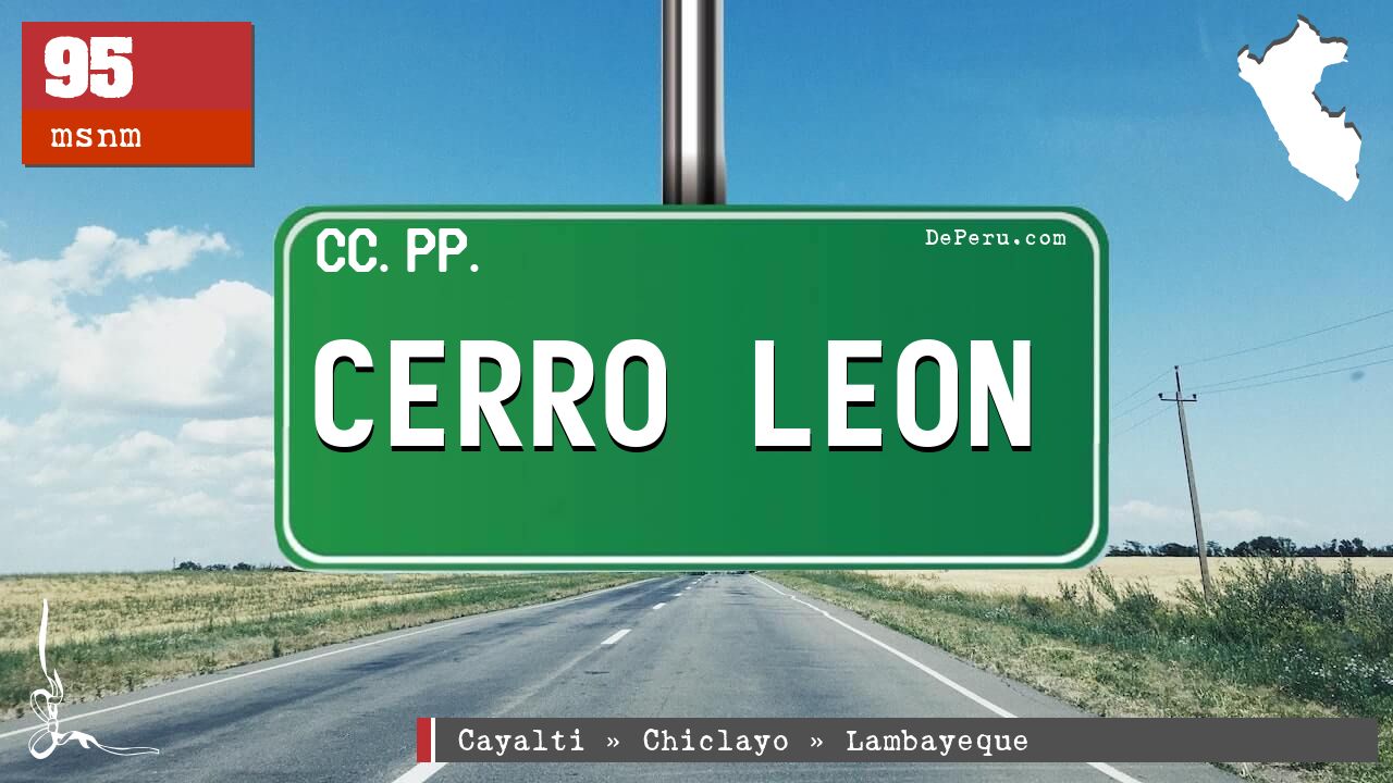 CERRO LEON