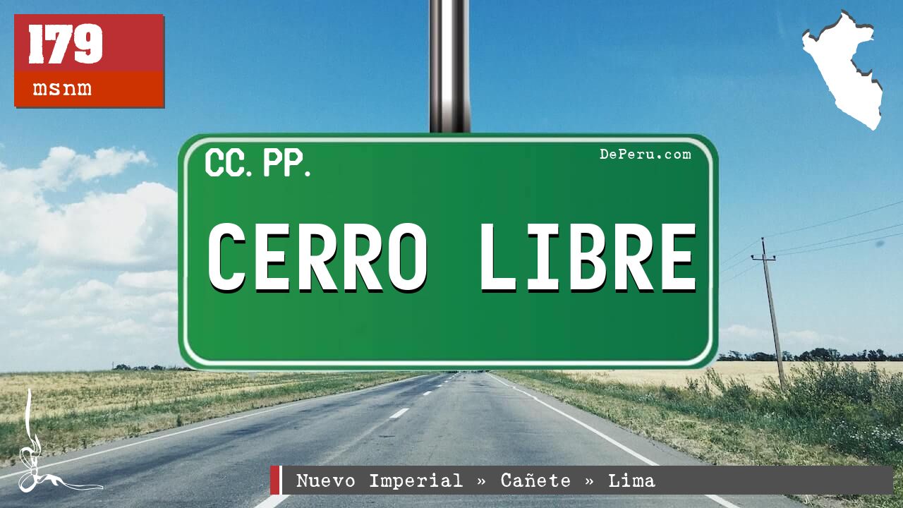 CERRO LIBRE