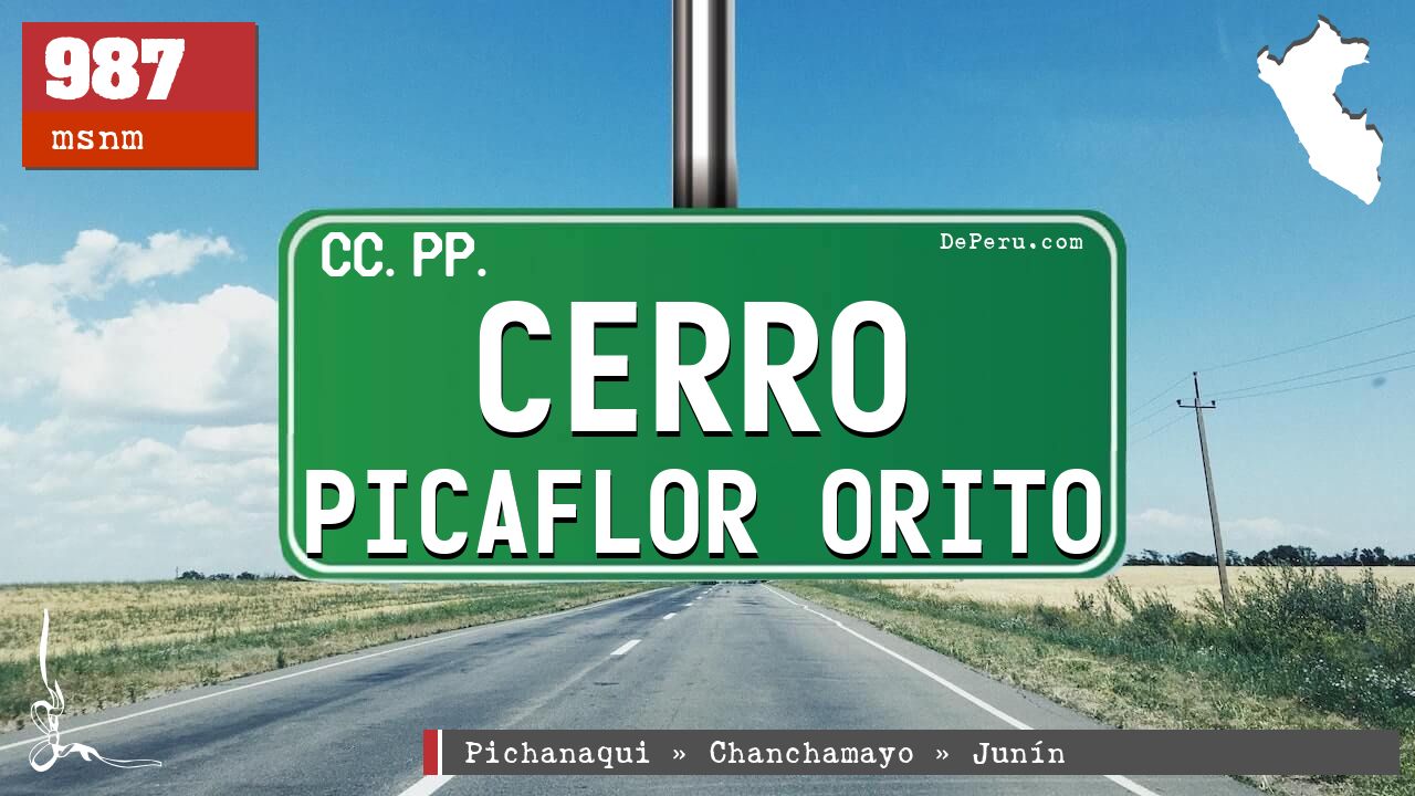 Cerro Picaflor Orito
