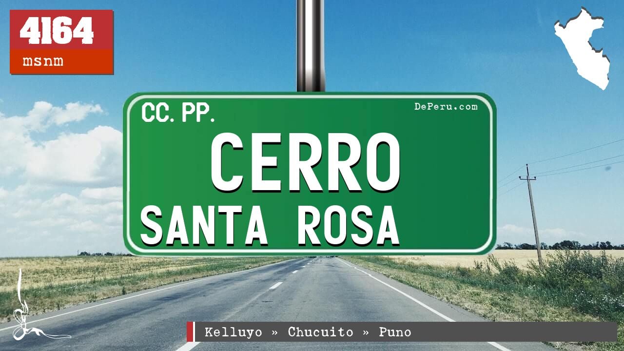 Cerro Santa Rosa