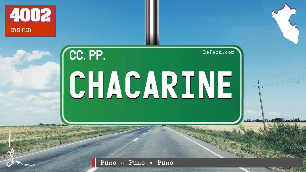 Chacarine