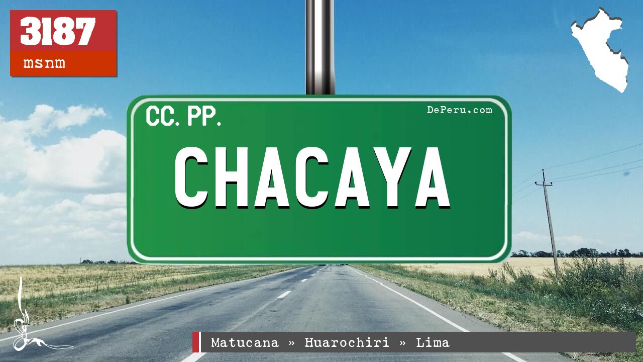 Chacaya