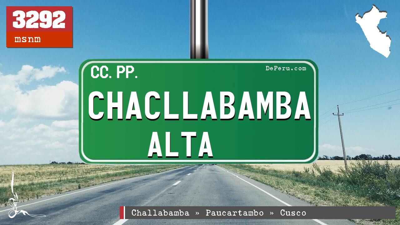 Chacllabamba Alta