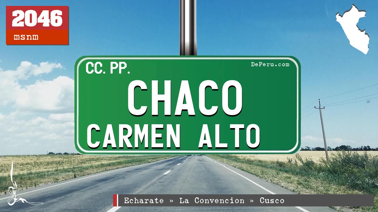 Chaco Carmen Alto