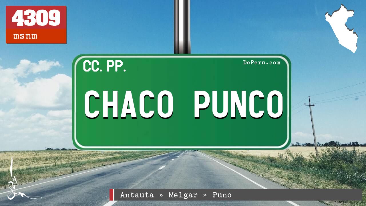 CHACO PUNCO