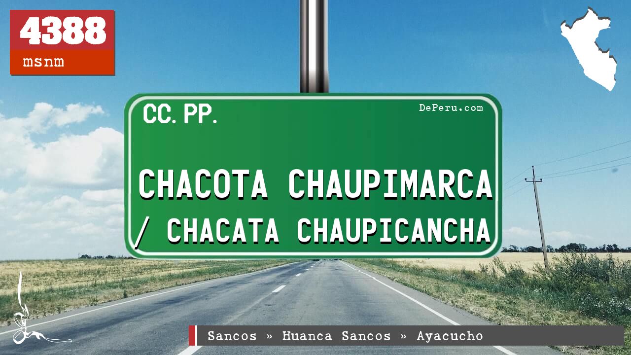 Chacota Chaupimarca / Chacata Chaupicancha