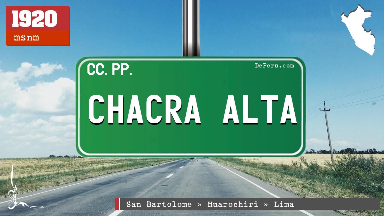 CHACRA ALTA