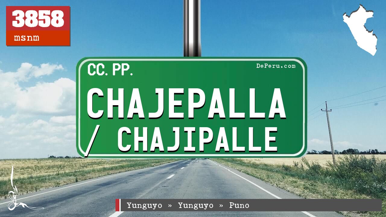 Chajepalla / Chajipalle